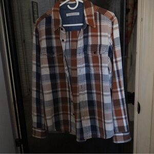 Outerknown Blanket Shirt Juneau Plaid Organic Cotton Flannel